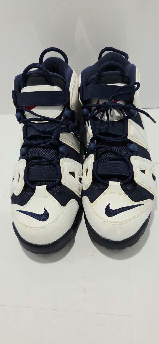 Nike Air More Uptempo Olympic White Navy 414962-104